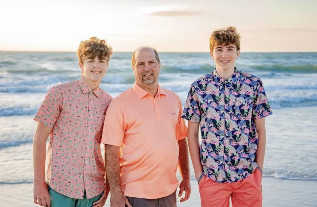 Randy Schwartz and family